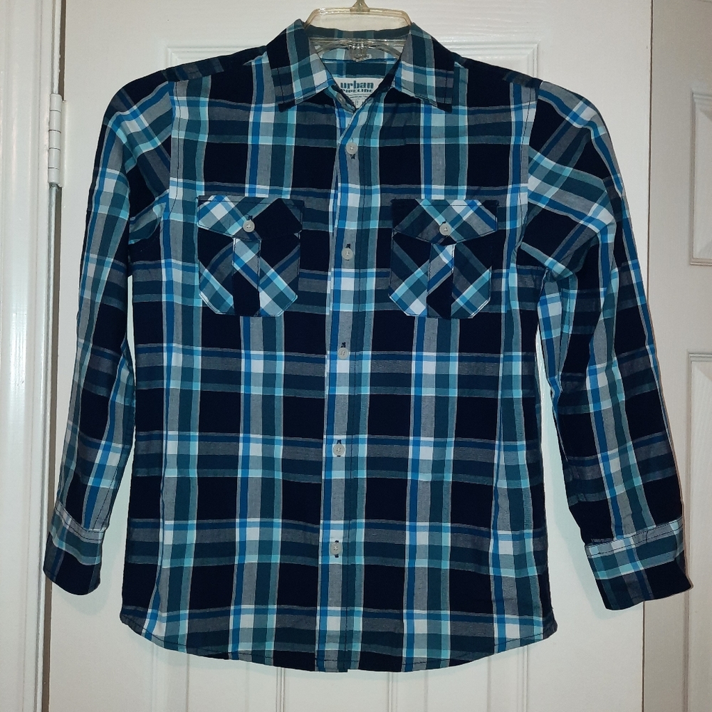 URBAN PIPELINE PLAID SHIRT. #E